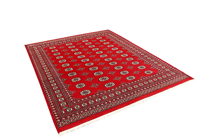 Firebrick Bokhara 6' 6 x 8' - No. 59756 - ALRUG Rug Store