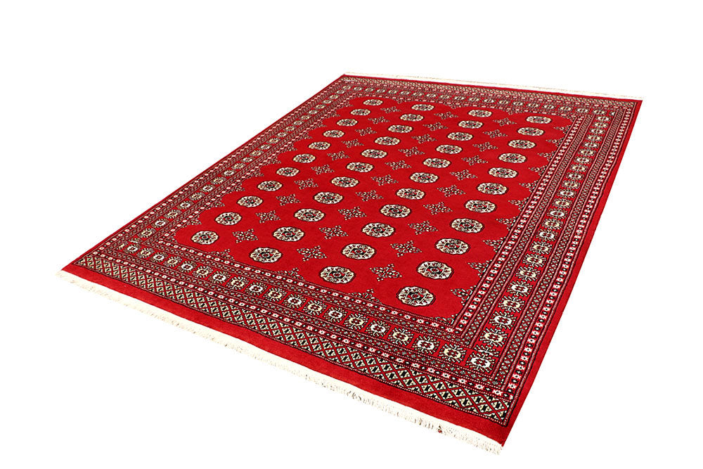 Firebrick Bokhara 6' 6 x 8' - No. 59756 - ALRUG Rug Store
