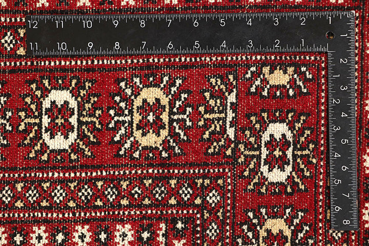 Firebrick Bokhara 6' 6 x 8' - No. 59756 - ALRUG Rug Store