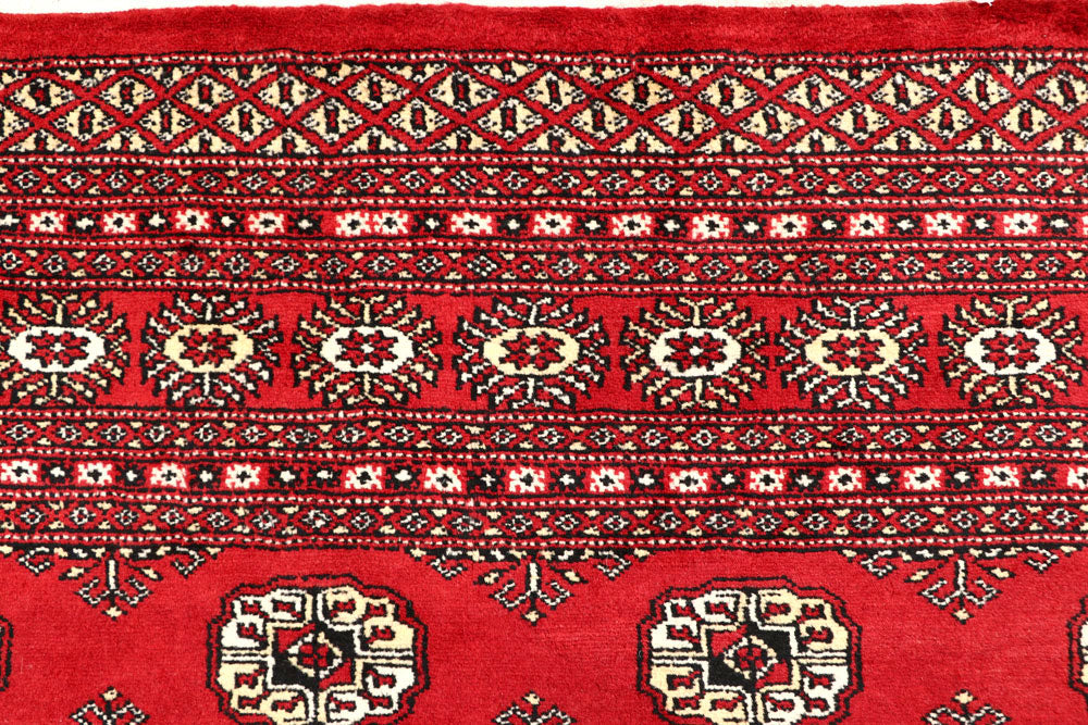 Firebrick Bokhara 6' 5 x 8' 3 - No. 59757 - ALRUG Rug Store