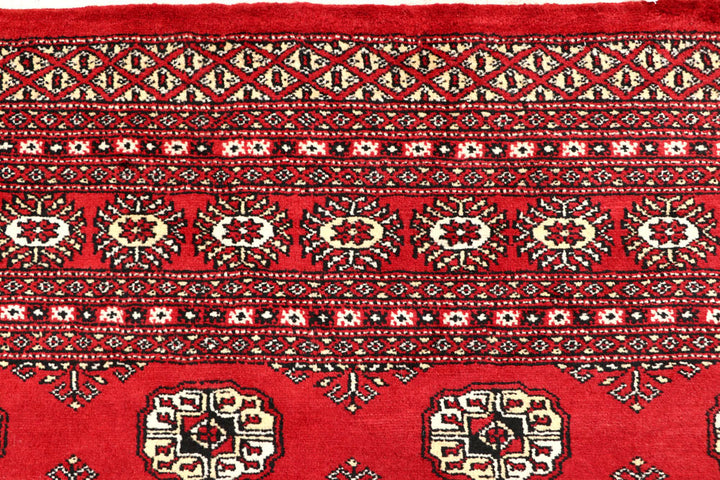 Firebrick Bokhara 6' 5 x 8' 3 - No. 59757 - ALRUG Rug Store