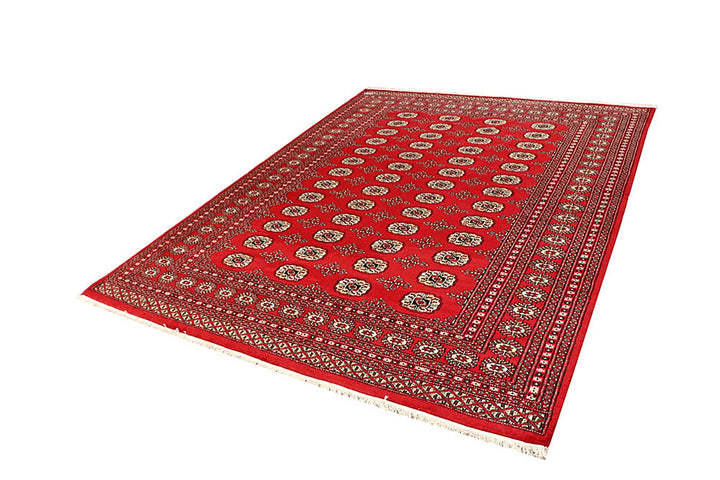 Firebrick Bokhara 6' 5 x 8' 3 - No. 59757 - ALRUG Rug Store