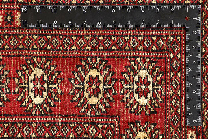 Firebrick Bokhara 6' 5 x 8' 3 - No. 59757 - ALRUG Rug Store