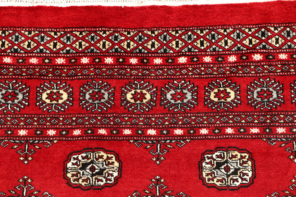 Firebrick Bokhara 6' 6 x 8' 1 - No. 59758 - ALRUG Rug Store