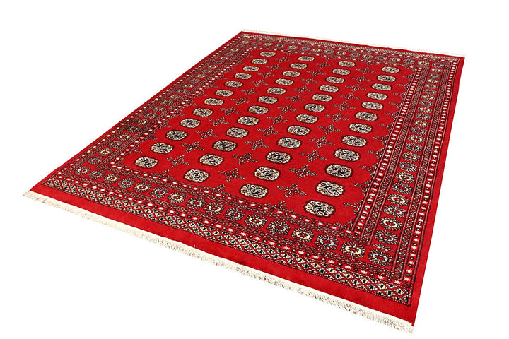 Firebrick Bokhara 6' 6 x 8' 1 - No. 59758 - ALRUG Rug Store