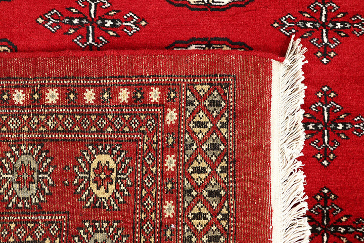 Firebrick Bokhara 6' 6 x 8' 1 - No. 59758 - ALRUG Rug Store