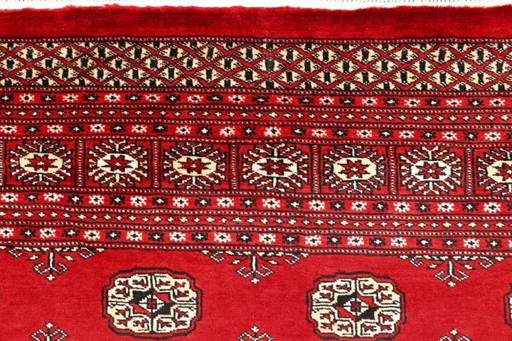 Firebrick Bokhara 6' 7 x 8' 5 - No. 59759 - ALRUG Rug Store