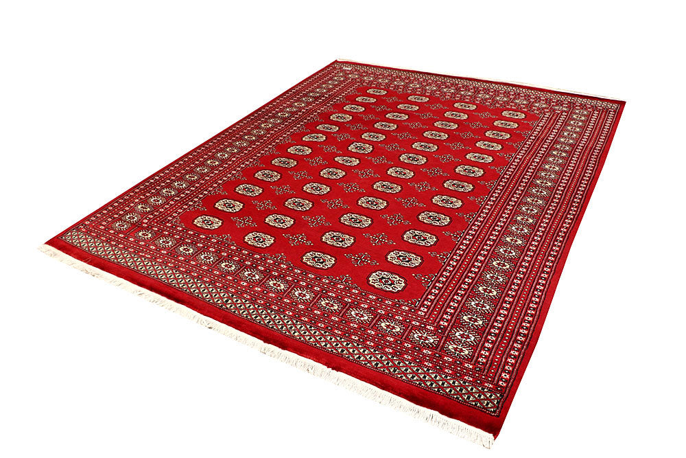 Firebrick Bokhara 6' 7 x 8' 5 - No. 59759 - ALRUG Rug Store