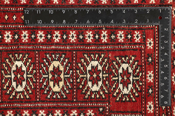 Firebrick Bokhara 6' 7 x 8' 5 - No. 59759 - ALRUG Rug Store