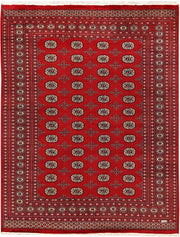 Firebrick Bokhara 6' 7 x 8' 5 - No. 59759 - ALRUG Rug Store