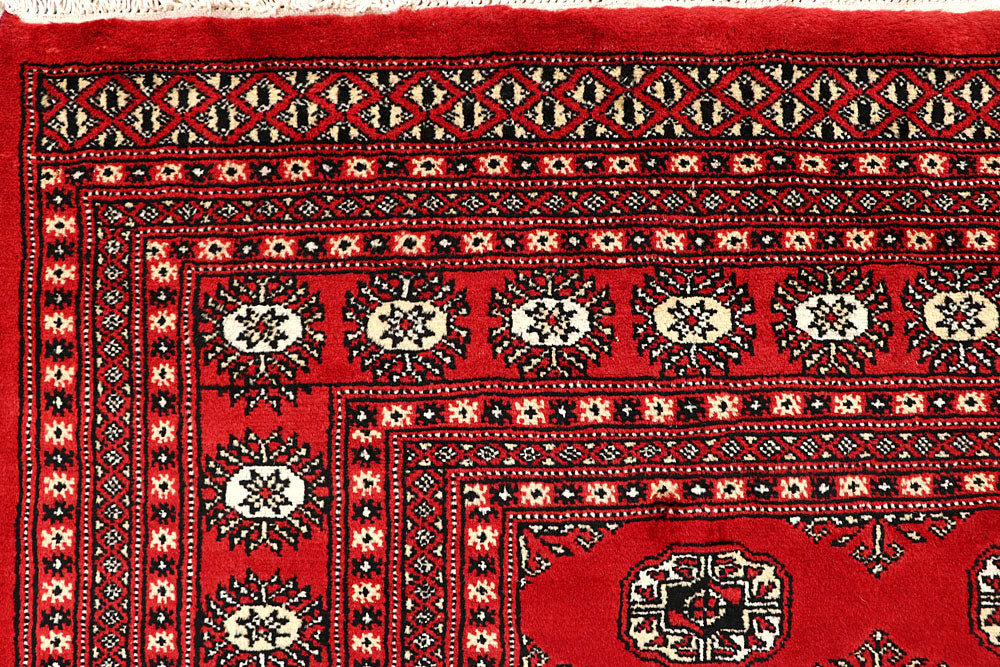 Firebrick Bokhara 6' 6 x 8' 8 - No. 59760 - ALRUG Rug Store