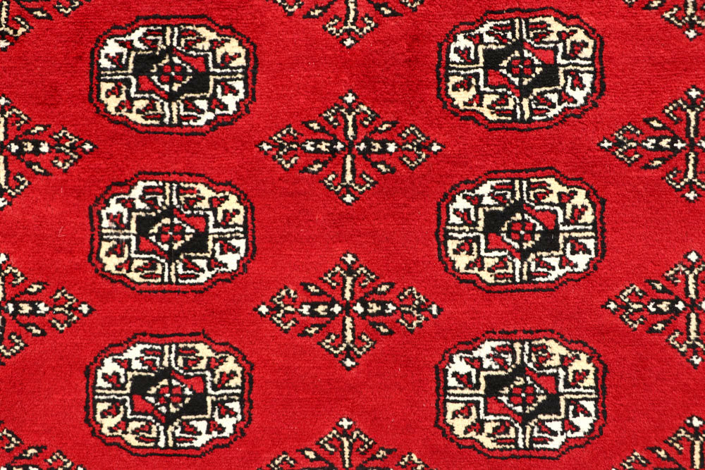 Firebrick Bokhara 6' 6 x 8' 8 - No. 59760 - ALRUG Rug Store