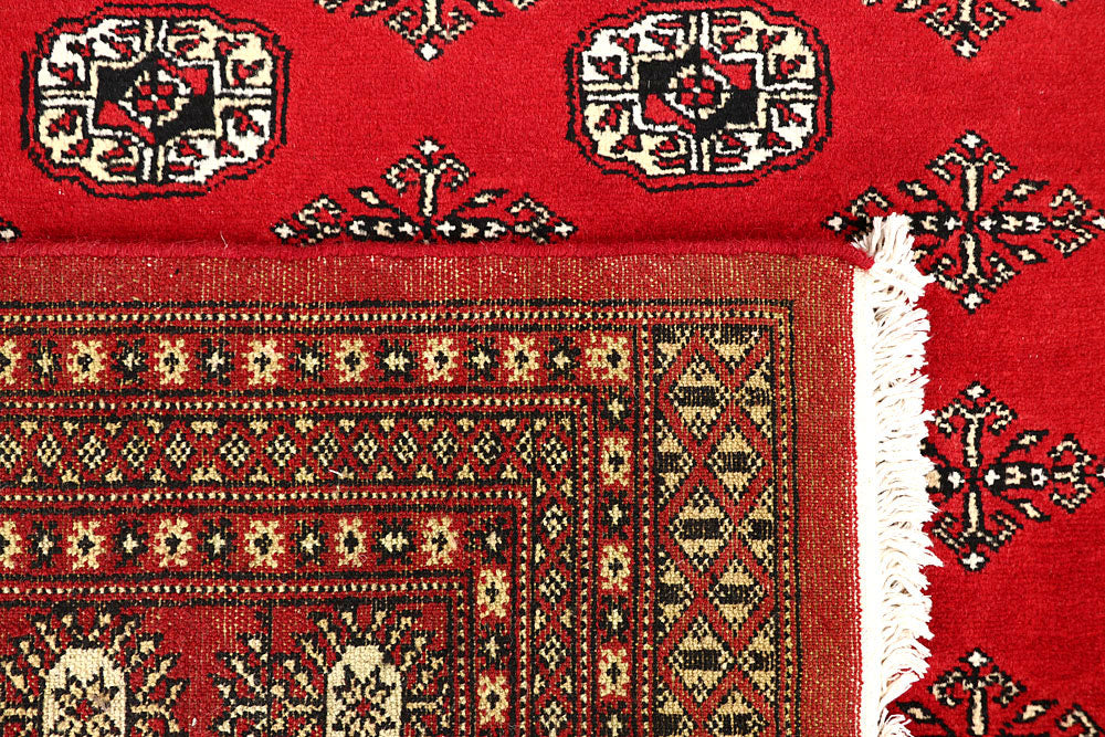 Firebrick Bokhara 6' 6 x 8' 8 - No. 59760 - ALRUG Rug Store
