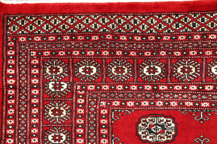 Firebrick Bokhara 6' 8 x 8' 6 - No. 59761 - ALRUG Rug Store