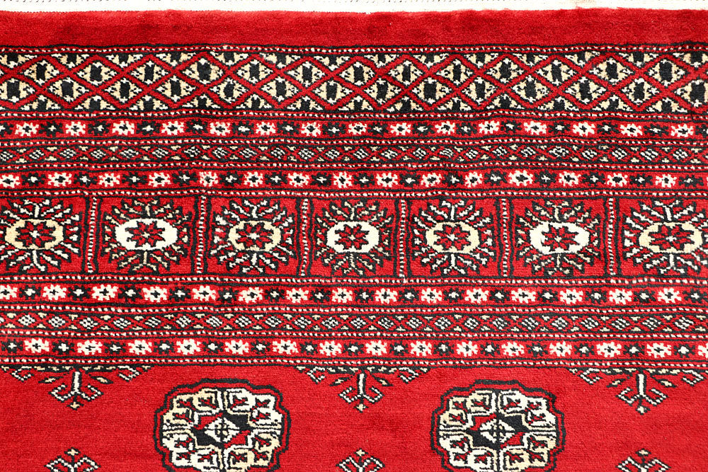 Firebrick Bokhara 6' 8 x 8' 6 - No. 59761 - ALRUG Rug Store