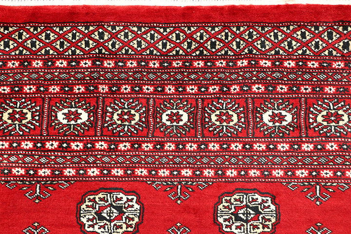 Firebrick Bokhara 6' 8 x 8' 6 - No. 59761 - ALRUG Rug Store