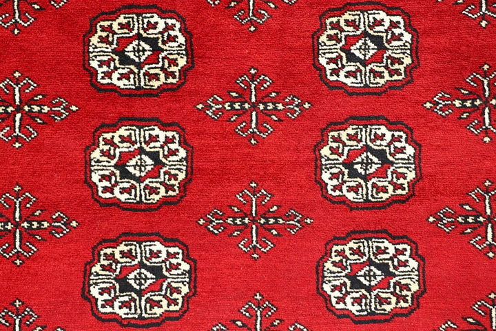 Firebrick Bokhara 6' 8 x 8' 6 - No. 59761 - ALRUG Rug Store