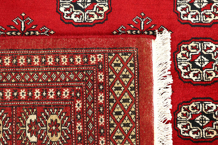 Firebrick Bokhara 6' 8 x 8' 6 - No. 59761 - ALRUG Rug Store