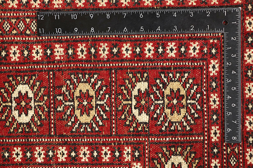 Firebrick Bokhara 6' 8 x 8' 6 - No. 59761 - ALRUG Rug Store
