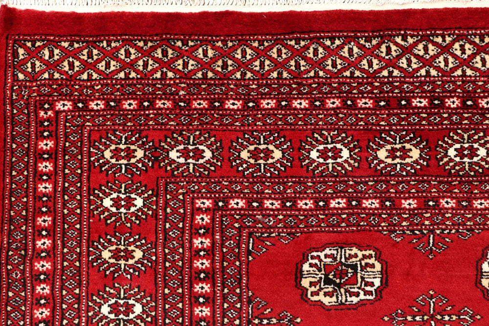 Firebrick Bokhara 6' 6 x 8' 2 - No. 59762 - ALRUG Rug Store