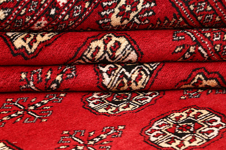 Firebrick Bokhara 6' 6 x 8' 2 - No. 59762 - ALRUG Rug Store