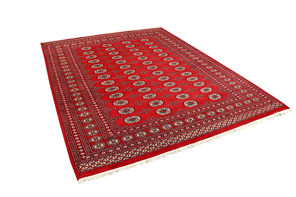 Firebrick Bokhara 6' 6 x 8' 2 - No. 59762 - ALRUG Rug Store