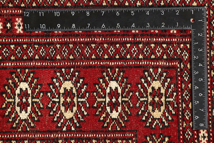 Firebrick Bokhara 6' 6 x 8' 2 - No. 59762 - ALRUG Rug Store