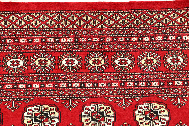 Firebrick Bokhara 6' 5 x 8' 8 - No. 59763 - ALRUG Rug Store