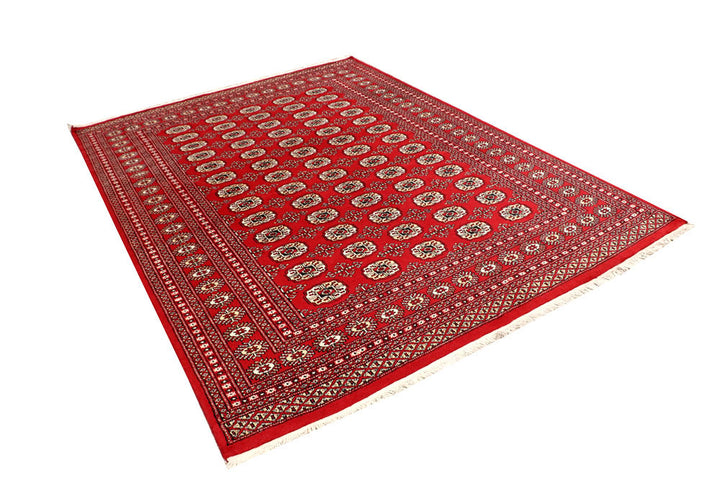 Firebrick Bokhara 6' 5 x 8' 8 - No. 59763 - ALRUG Rug Store