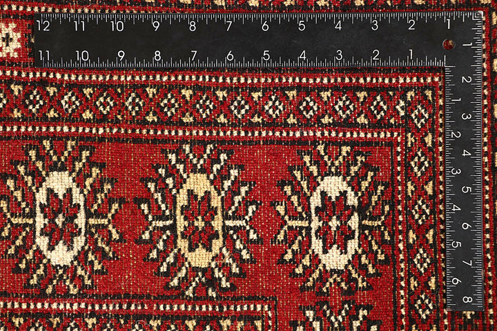 Firebrick Bokhara 6' 5 x 8' 8 - No. 59763 - ALRUG Rug Store