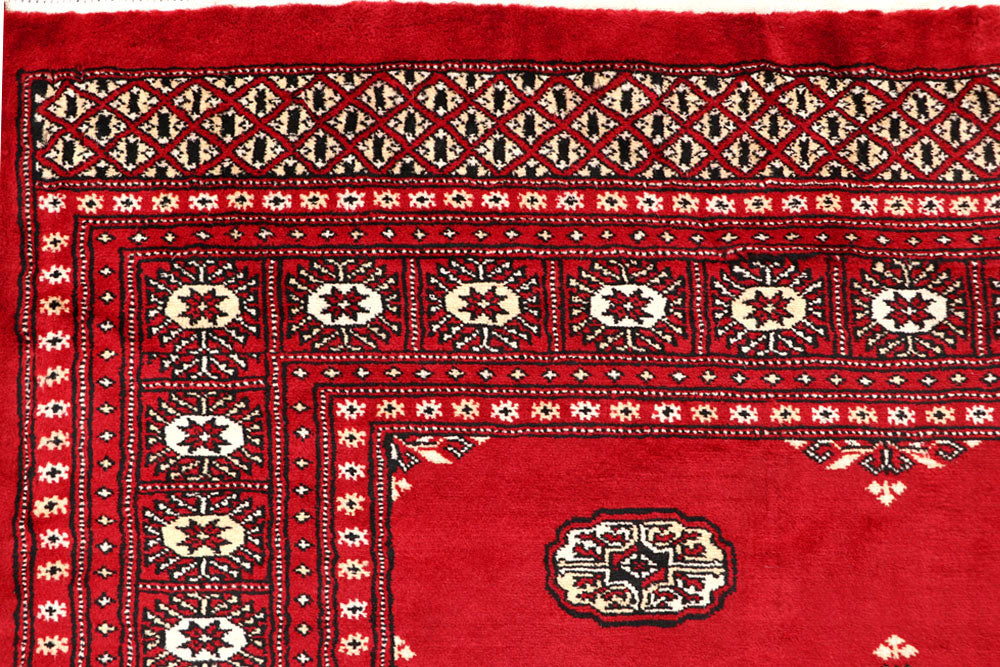 Firebrick Bokhara 6' 8 x 8' 4 - No. 59765 - ALRUG Rug Store