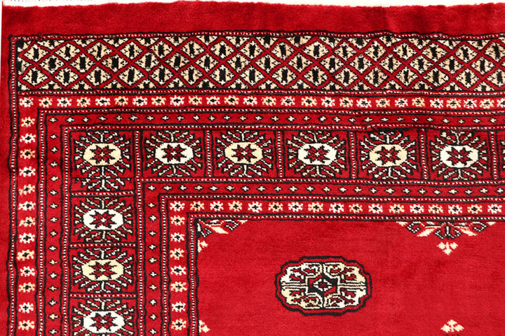 Firebrick Bokhara 6' 8 x 8' 4 - No. 59765 - ALRUG Rug Store