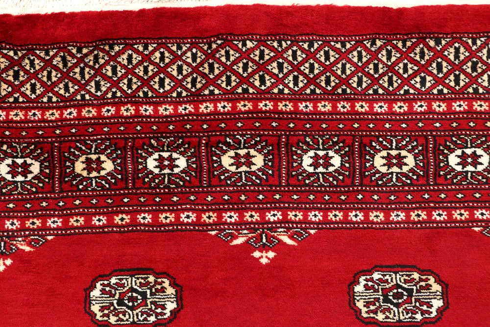 Firebrick Bokhara 6' 8 x 8' 4 - No. 59765 - ALRUG Rug Store