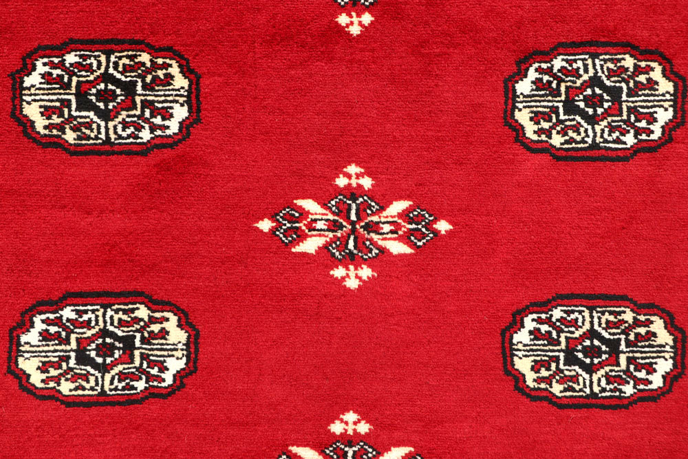 Firebrick Bokhara 6' 8 x 8' 4 - No. 59765 - ALRUG Rug Store