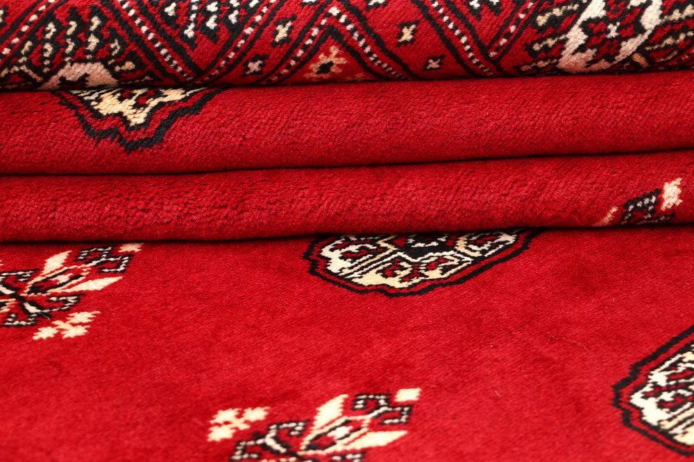 Firebrick Bokhara 6' 8 x 8' 4 - No. 59765 - ALRUG Rug Store