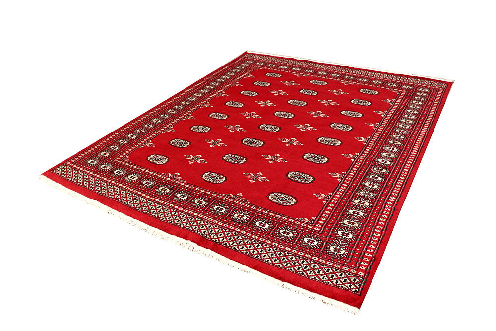 Firebrick Bokhara 6' 8 x 8' 4 - No. 59765 - ALRUG Rug Store