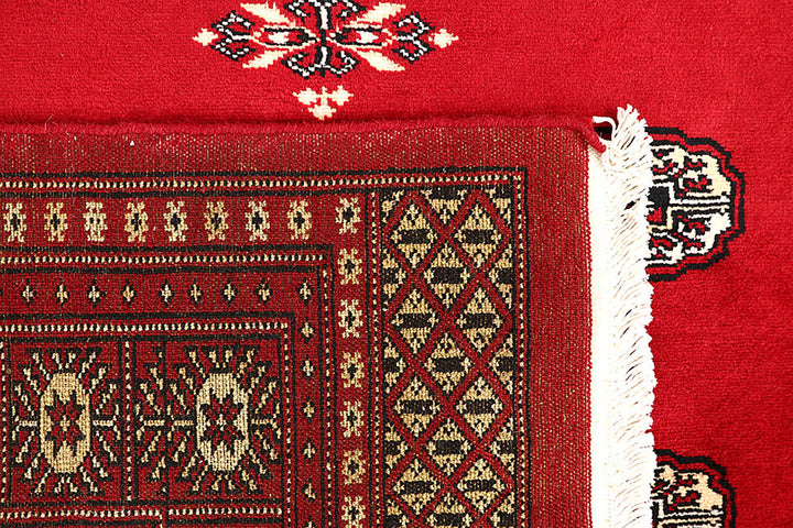 Firebrick Bokhara 6' 8 x 8' 4 - No. 59765 - ALRUG Rug Store