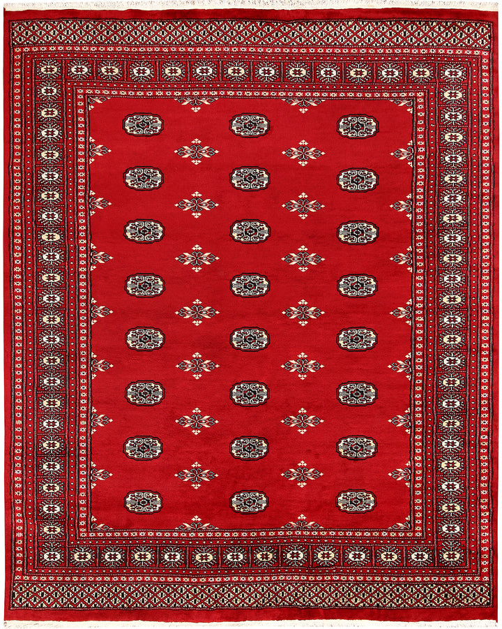 Firebrick Bokhara 6' 8 x 8' 4 - No. 59765 - ALRUG Rug Store
