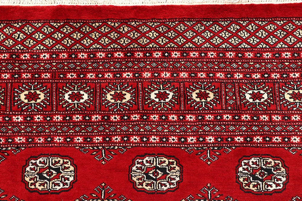 Firebrick Bokhara 6' 5 x 8' 4 - No. 59766 - ALRUG Rug Store