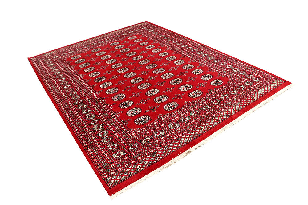 Firebrick Bokhara 6' 5 x 8' 4 - No. 59766 - ALRUG Rug Store