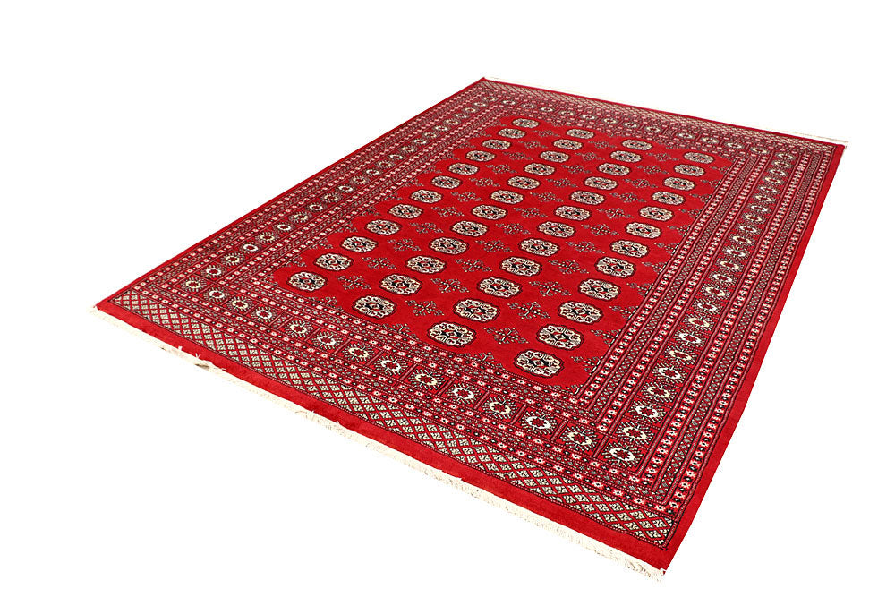Firebrick Bokhara 6' 5 x 8' 4 - No. 59766 - ALRUG Rug Store