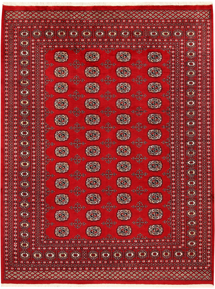 Firebrick Bokhara 6' 5 x 8' 4 - No. 59766 - ALRUG Rug Store