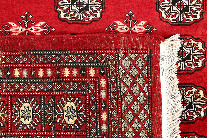 Firebrick Bokhara 7' 1 x 8' 8 - No. 59767 - ALRUG Rug Store