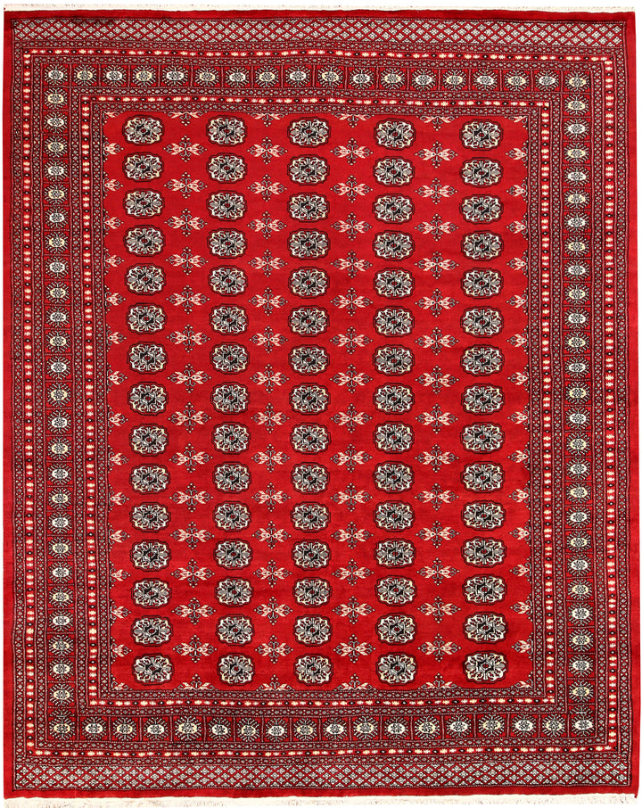Firebrick Bokhara 7' 1 x 8' 8 - No. 59767 - ALRUG Rug Store
