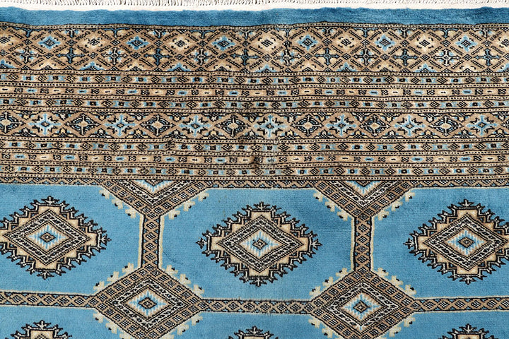Sky Blue Jaldar 6' 7 x 8' 3 - No. 59770 - ALRUG Rug Store