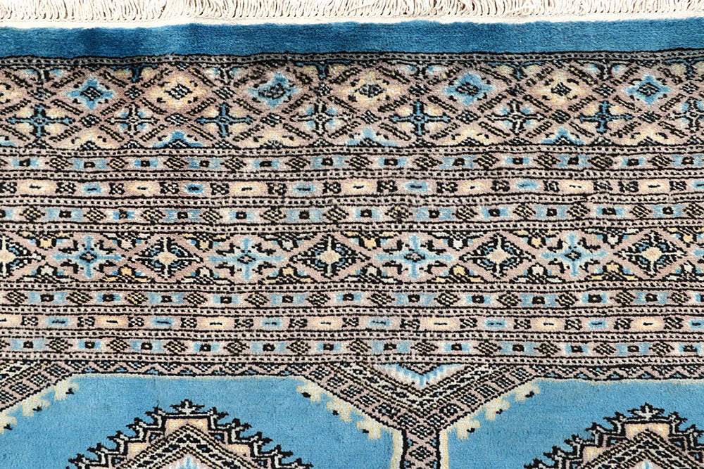 Sky Blue Jaldar 6' 8 x 8' 8 - No. 59771 - ALRUG Rug Store