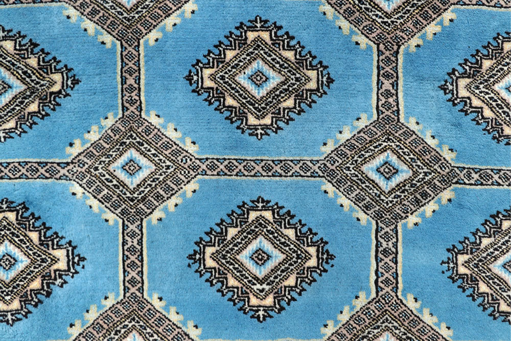 Sky Blue Jaldar 6' 8 x 8' 8 - No. 59771 - ALRUG Rug Store