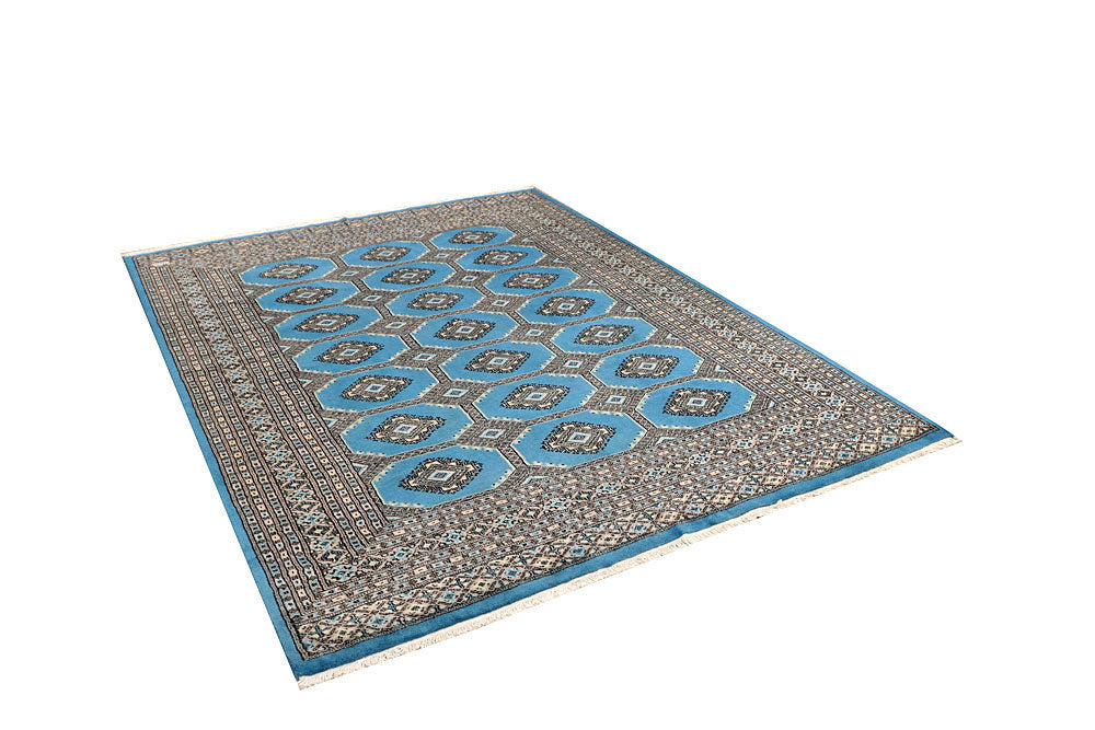 Sky Blue Jaldar 6' 8 x 8' 8 - No. 59771 - ALRUG Rug Store