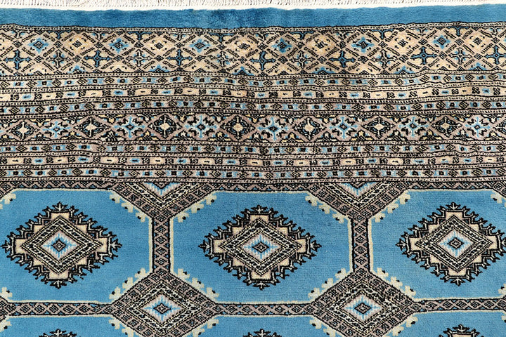 Sky Blue Jaldar 6' 7 x 8' 6 - No. 59772 - ALRUG Rug Store
