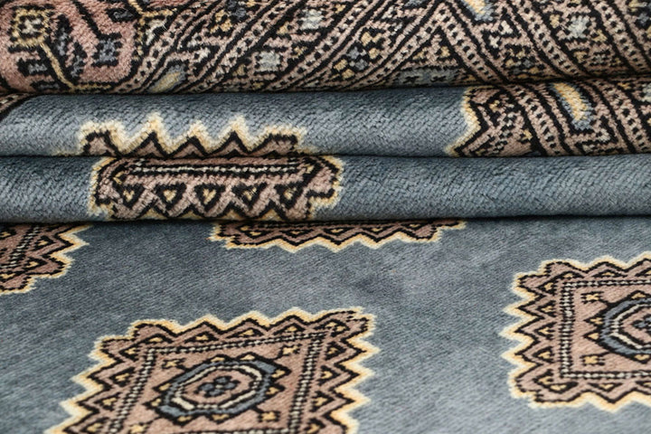 Dark Grey Jaldar 6'  6" x 8'  6" - No. QA11806